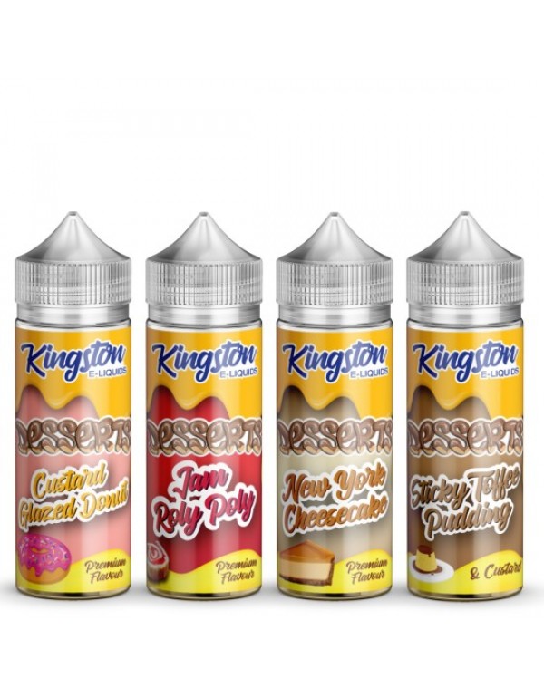 KINGSTON DESSERTS Eliquid Shortfills 120ML