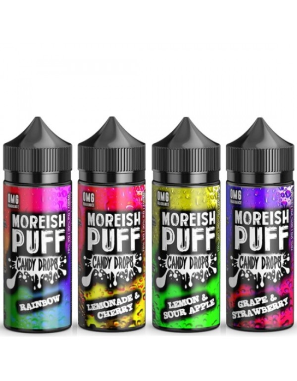 MOREISH PUFF CANDY DROPS Eliquid Shortfills 120ML