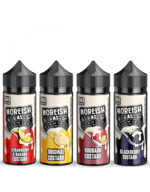 MOREISH PUFF AS FLAWLESS CUSTARD Eliquid Shortfill...