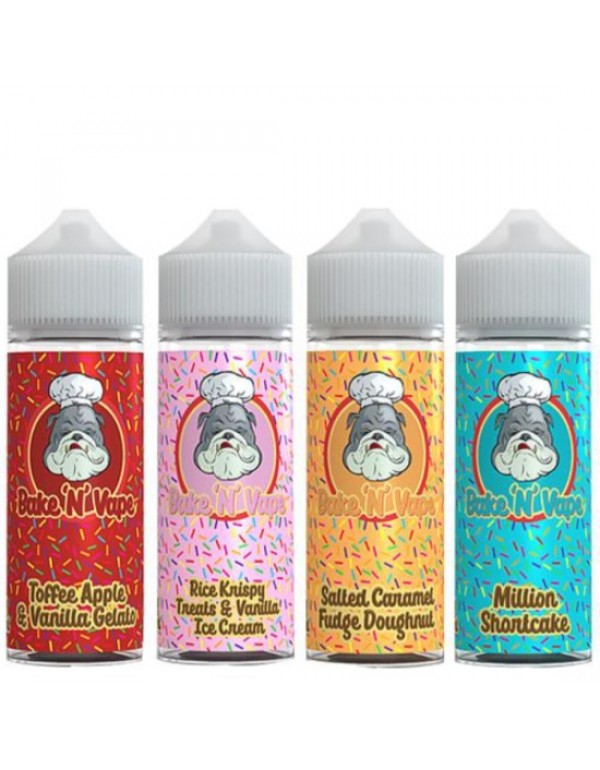 BAKE 'N' VAPE BAKERY Eliquid Shortfills 120ML