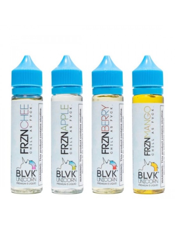 BLVK UNICORN FRZN MENTHOLS Eliquid Shortfills 60ML