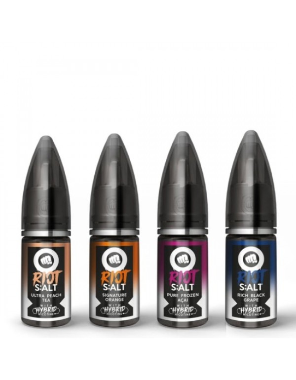 Riot Squad Black Edition Nic Salt Eliquids 10ml