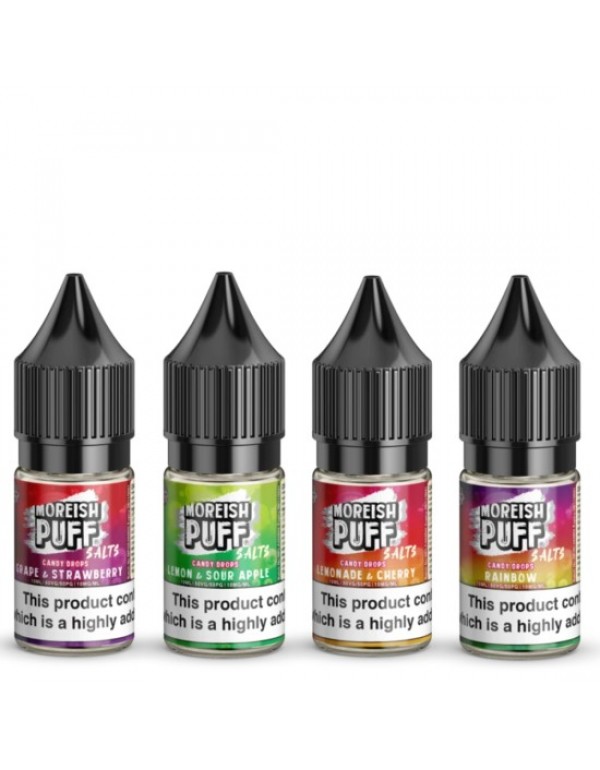 MOREISH PUFF SALTS CANDY DROPS Eliquids 10ML