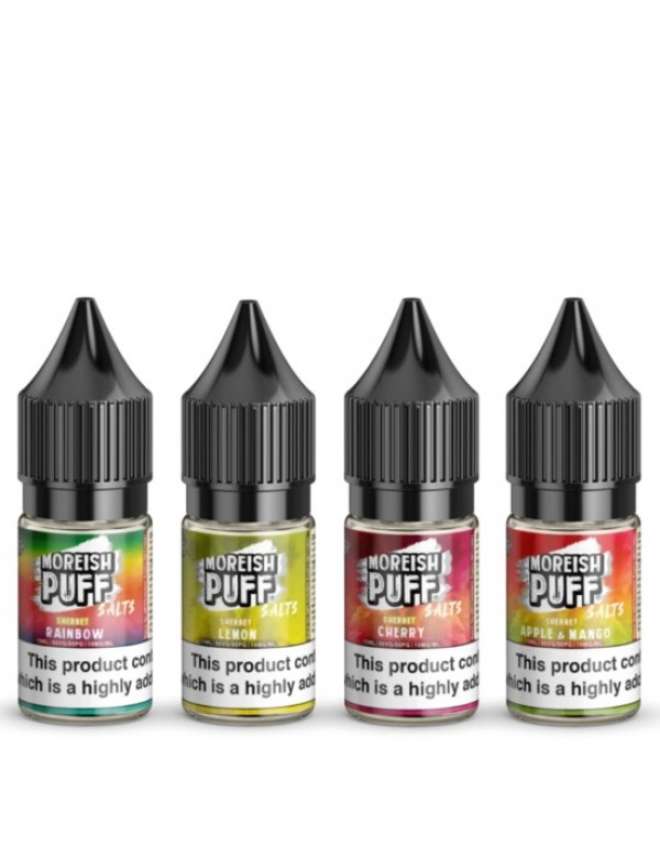 MOREISH PUFF SALTS SHERBET Eliquids 10ML