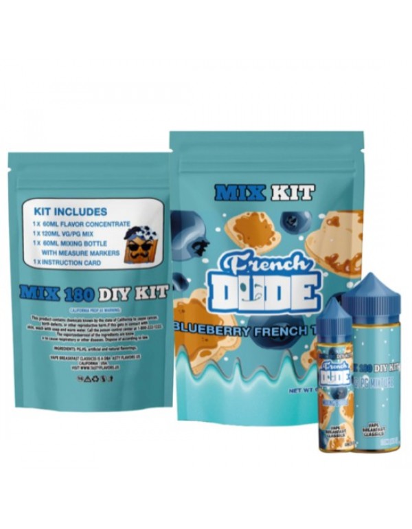 VAPE BREAKFAST CLASSICS Eliquid FRENCH DUDE DIY Mix Kit 180ML