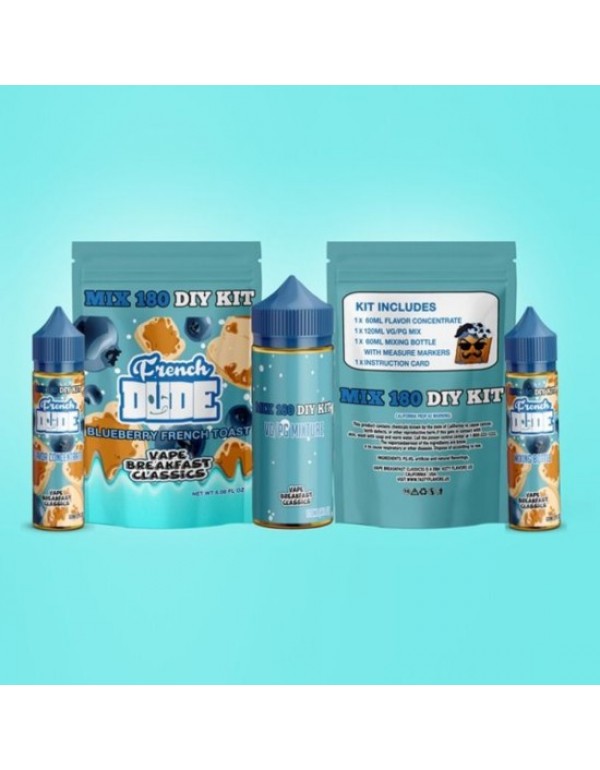 VAPE BREAKFAST CLASSICS Eliquid FRENCH DUDE DIY Mix Kit 180ML