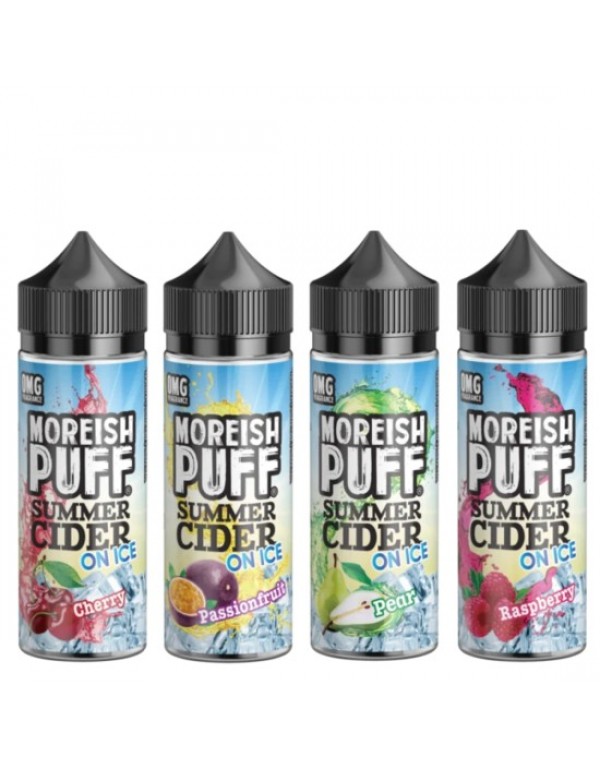 MOREISH PUFF SUMMER CIDER ON ICE Eliquid Shortfill...