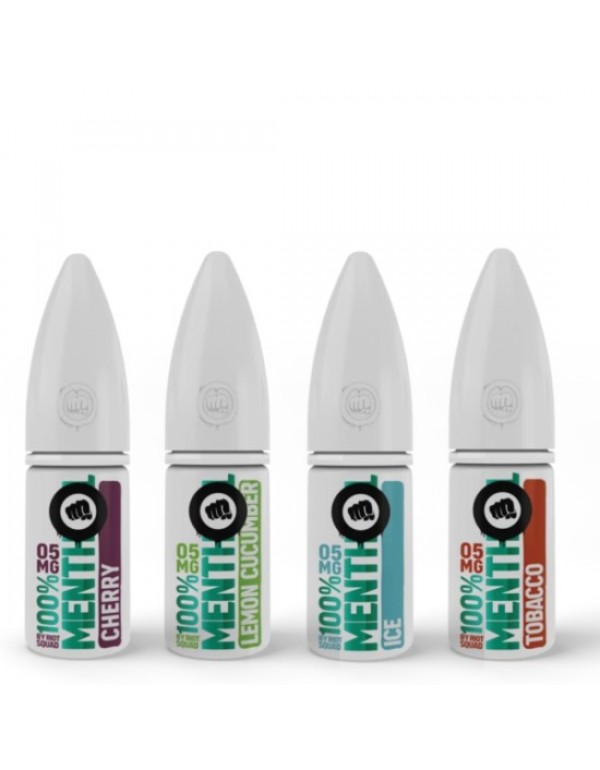 Riot Squad 100% Menthol Nic Salt Eliquids 10ml