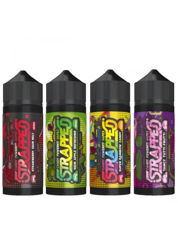 Strapped Eliquid Shortfills 120ml