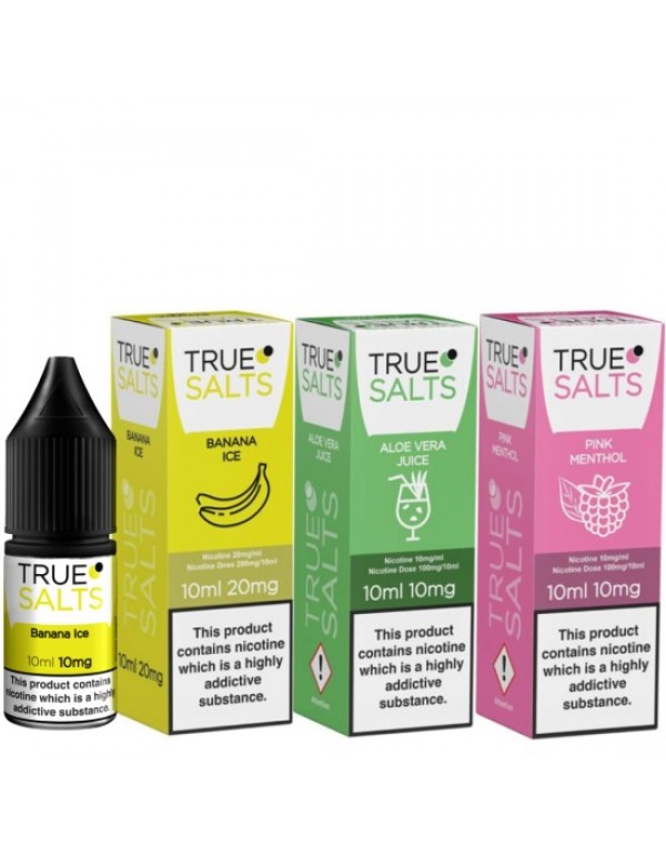 True Salts Nic Salt Eliquids 10ml