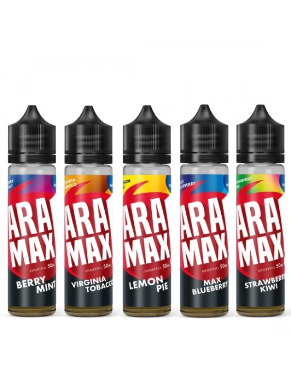 ARAMAX Eliquid Shortfills 60ml