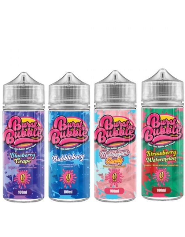 Burst My Bubble Eliquid Shortfills 120ml