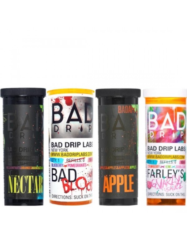 BAD DRIP Eliquid Shortfills 60ML