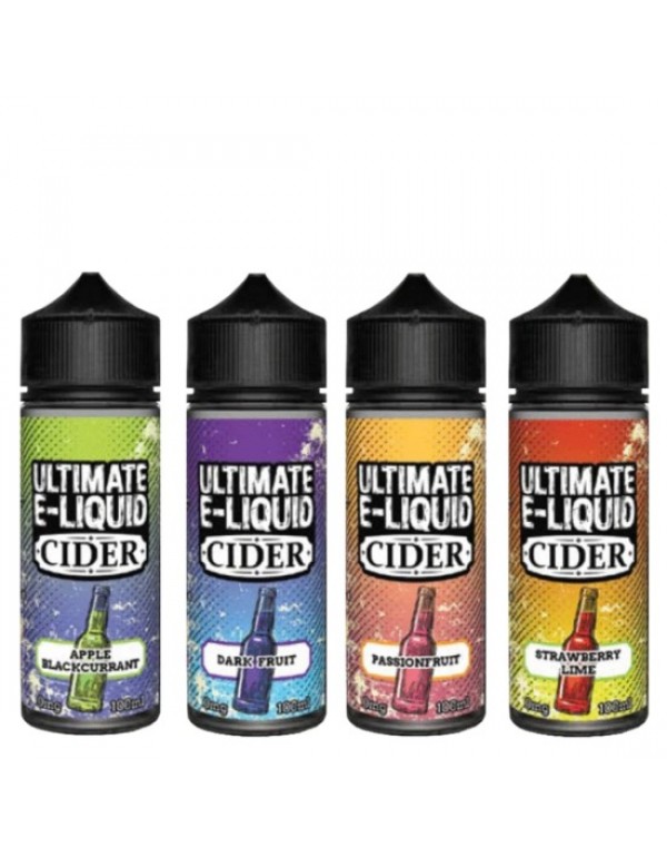 ULTIMATE CIDER Eliquid Shortfills 120ML