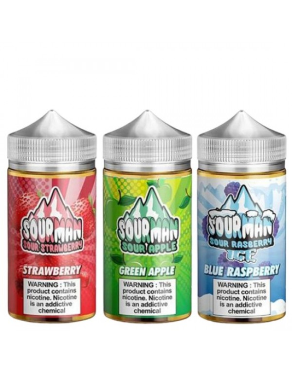 SOUR MAN Eliquid Shortfills 240ML