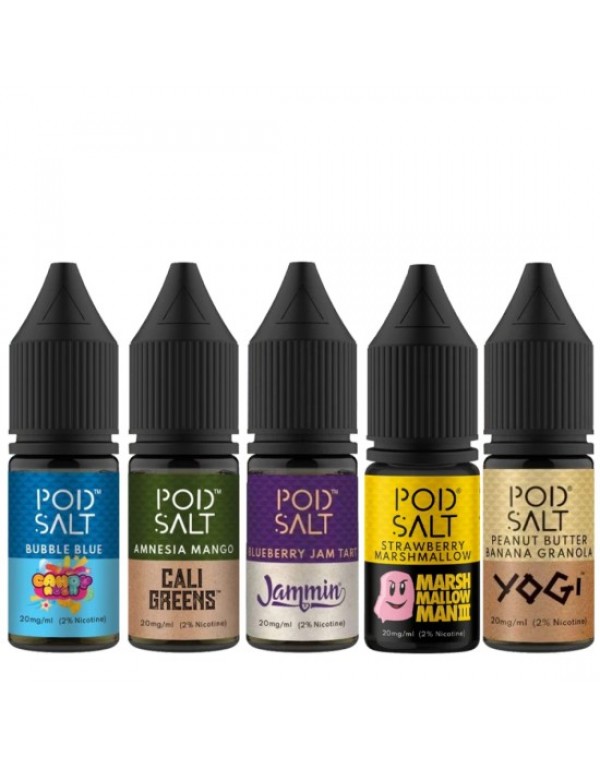 Pod Salt Fusions Nic Salt Eliquids 10ml