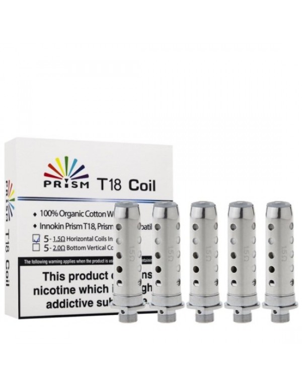 INNOKIN PRISM T18/T22 VAPE COILS 5PCS