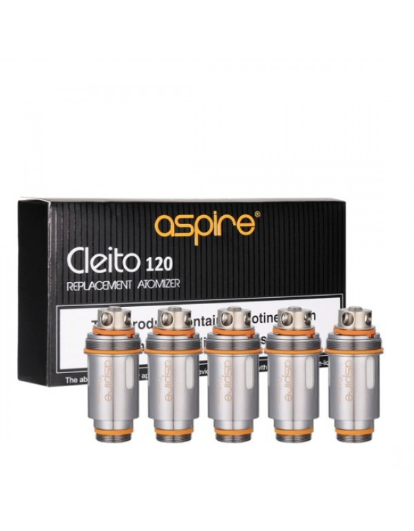 ASPIRE CLEITO 120 VAPE COILS 5PCS