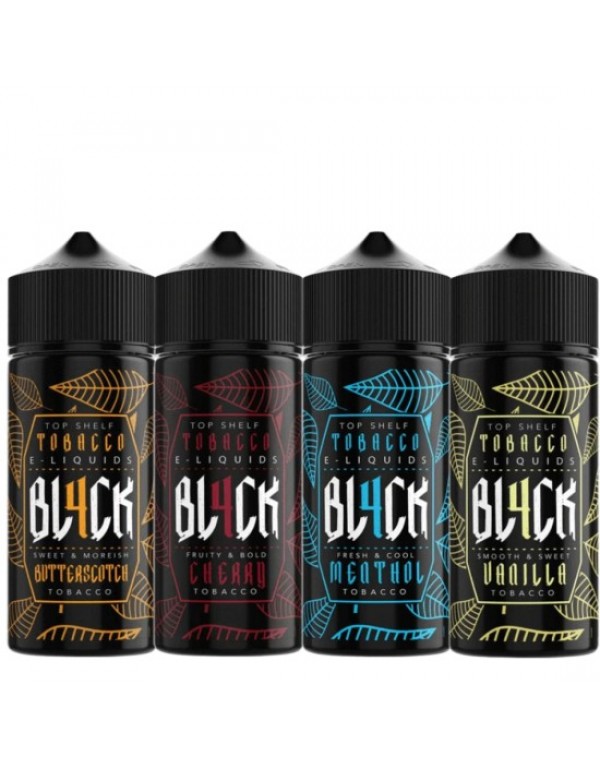 BL4CK Eliquid Shortfills 120ML