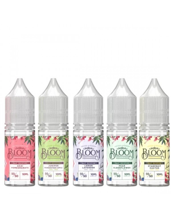 Bloom Nic Salt Eliquids 10ml