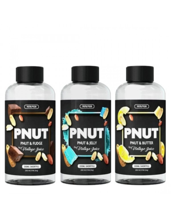 PNUT Eliquid Shortfills 240ML