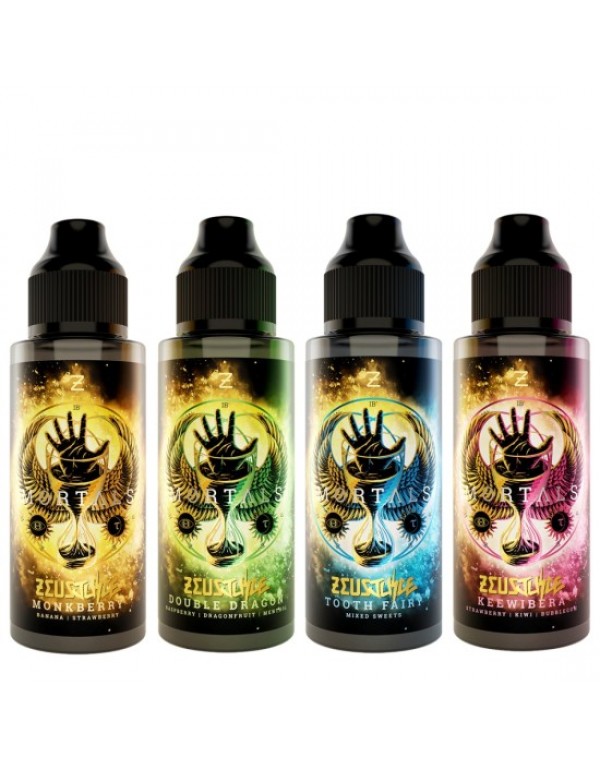 Zeus Juice Mortals Eliquid Shortfills 120ML