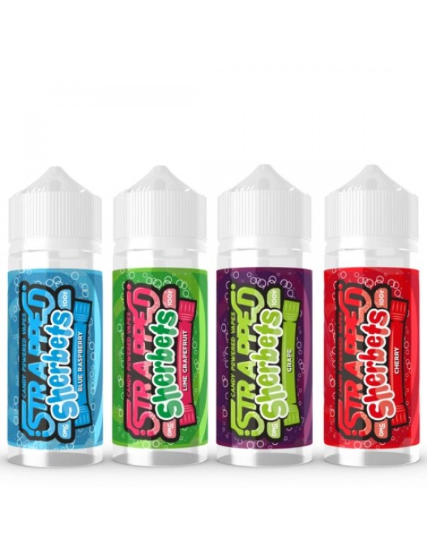 Strapped Sherbets Eliquid Shortfills 120ml