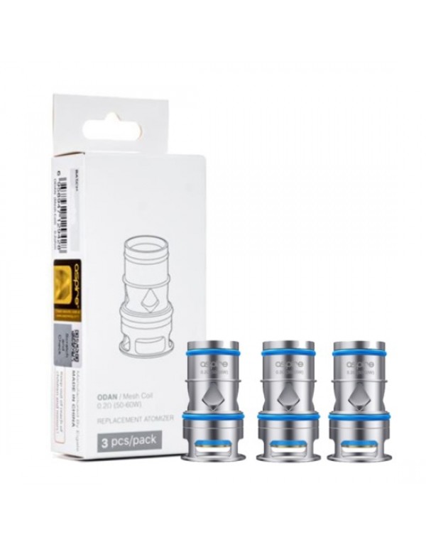 ASPIRE ODAN MESH VAPE COILS 3PCS