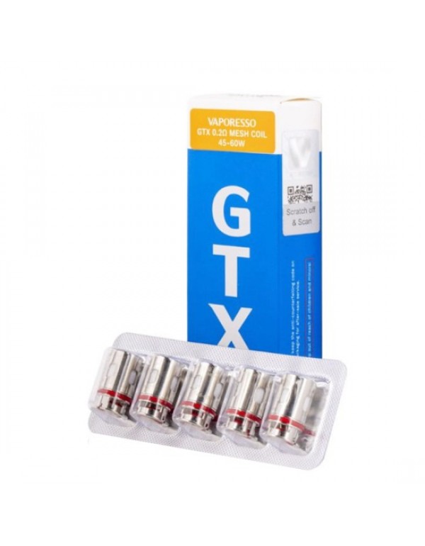 Vaporesso Gtx Vape Coils 5Pcs