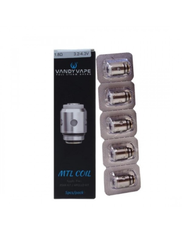 VANDY VAPE MTL VAPE COILS 5PCS