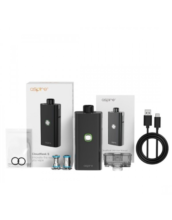 Aspire Cloudflask S Vape Kit 2000mAh