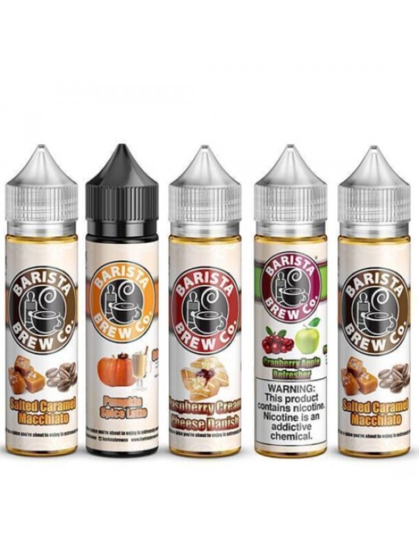 Barista Brew Co. Eliquid Shortfills 60ml