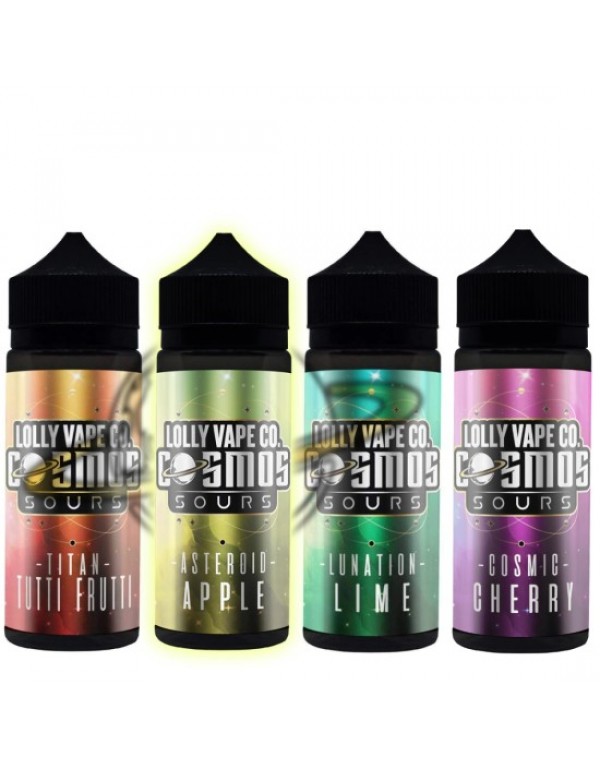 Lolly Vape Co. Cosmos Sours Eliquid Shortfills 120...