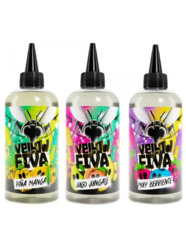 Joes Yellow Fiva Eliquid Shortfills 240ml