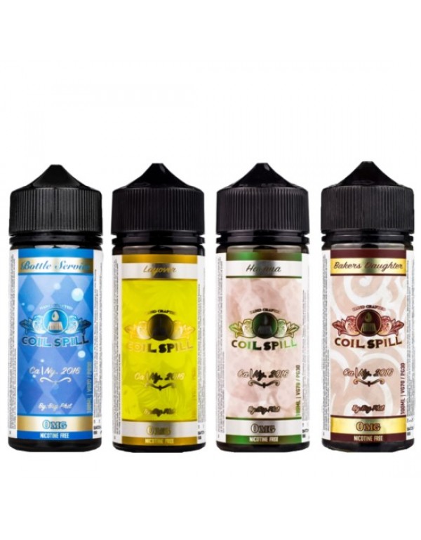 Coil Spill Eliquid Shortfills 120ml