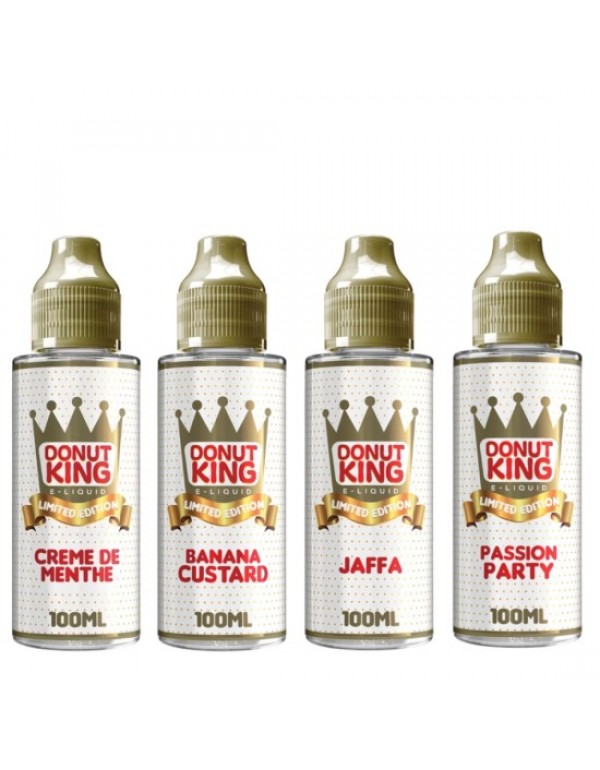 Donut King Limited Edition Eliquid Shortfills 120m...