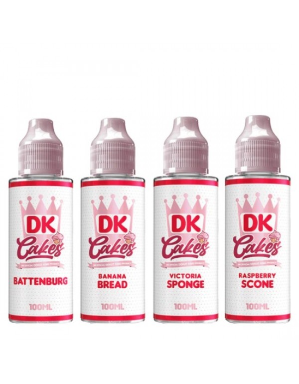 Donut King Cakes Eliquid Shortfills 120ml