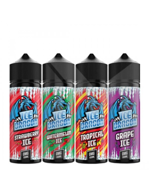 Ice Dragon Eliquid Shortfills 120ml