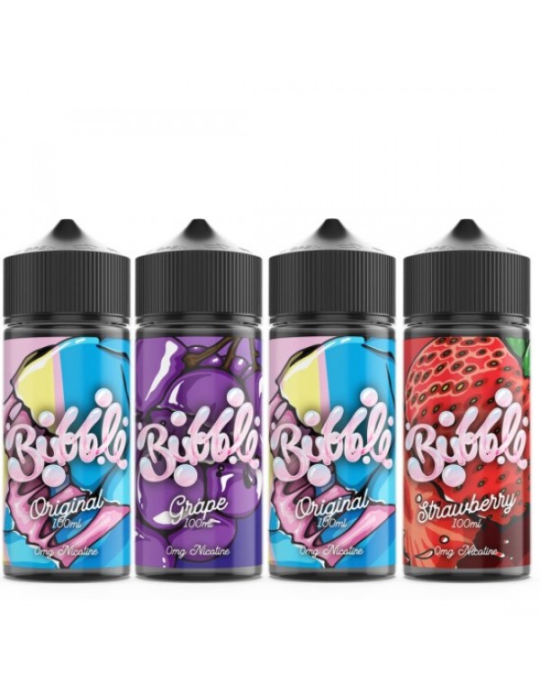 Bubble Eliquid Shortfills 120ml