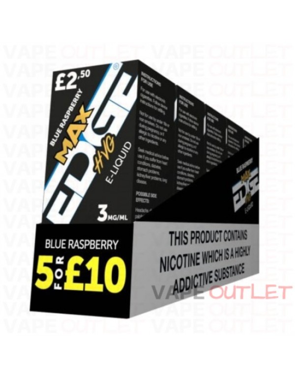 EDGE MAX Eliquid BLUE RASPBERRY