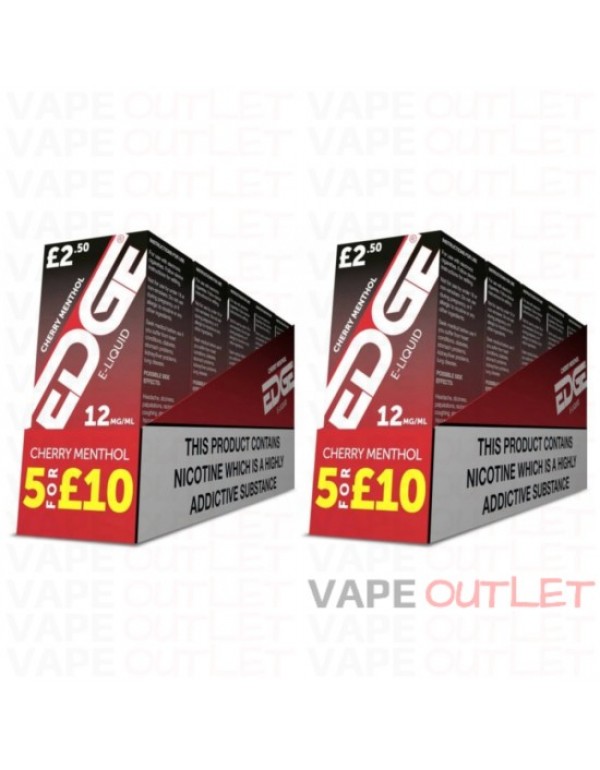 EDGE Eliquid CHERRY ICE MENTHOL 10-PACK