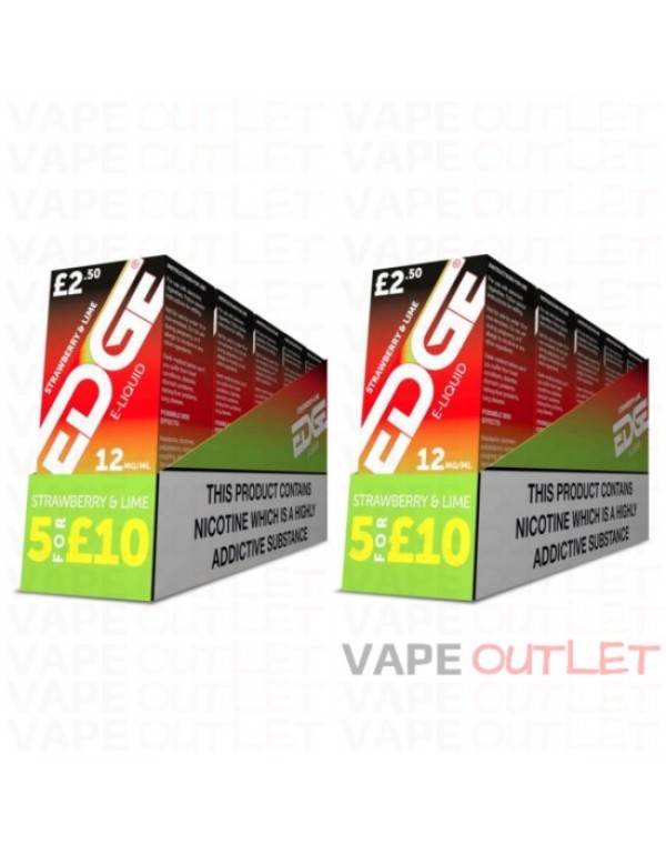 EDGE Eliquid STRAWBERRY AND LIME 10-PACK