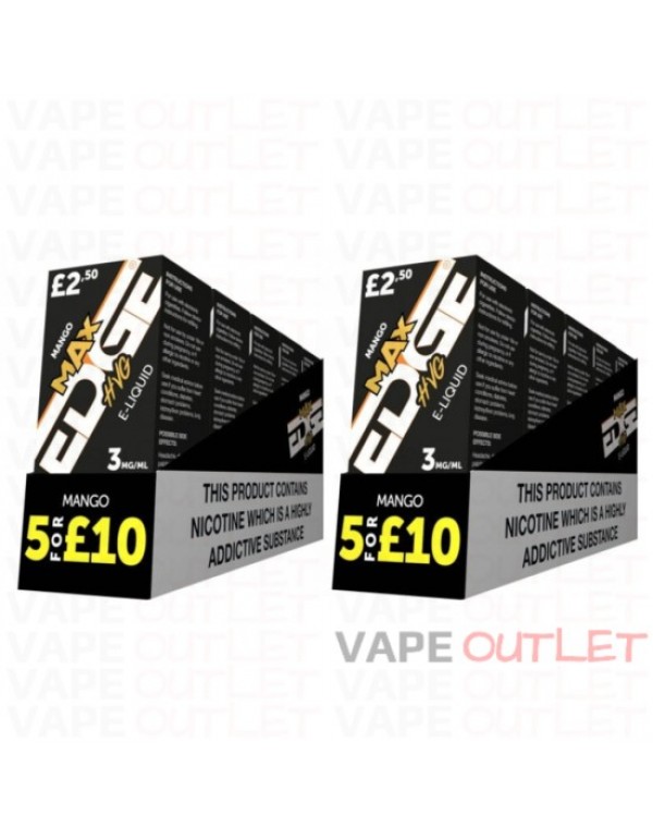 EDGE MAX Eliquid MANGO 10-PACK