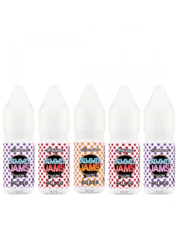 Just Jam Summer Jams Nic Salt Eliquids 10ml