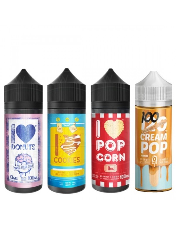 Mad Hatter Eliquid Shortfills 100ml