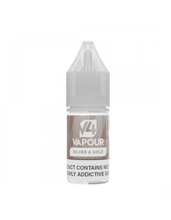 V4 VAPOUR Eliquid GOLD & SILVER 5-PACK