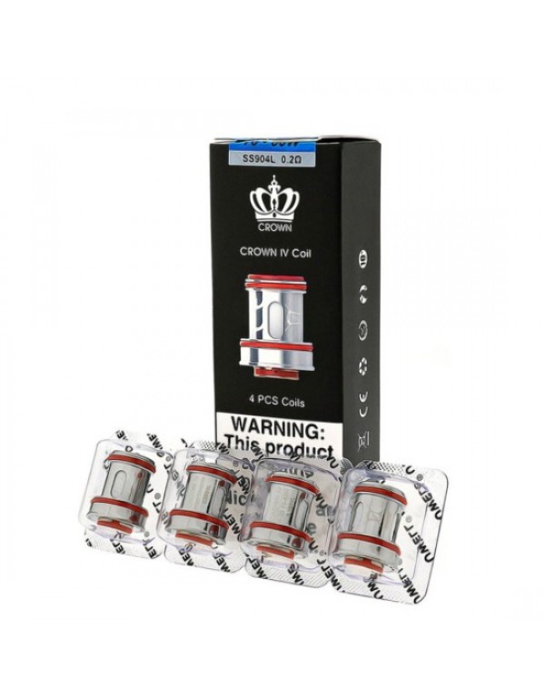 Uwell Crown 4 Vape Coils 4Pcs