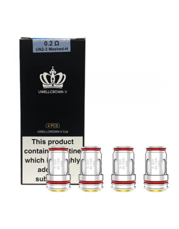 Uwell Crown 5 Vape Coils 4Pcs