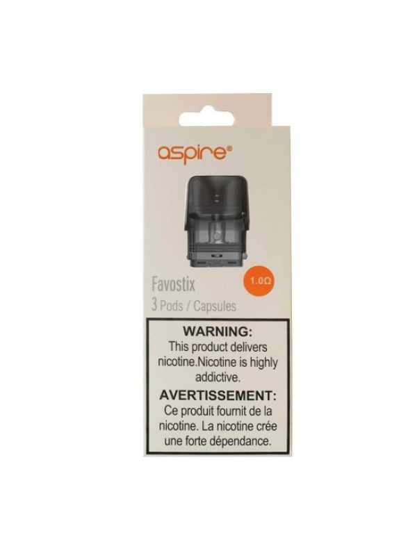 Aspire Favostix Replacement Pods With Coils 3Pcs