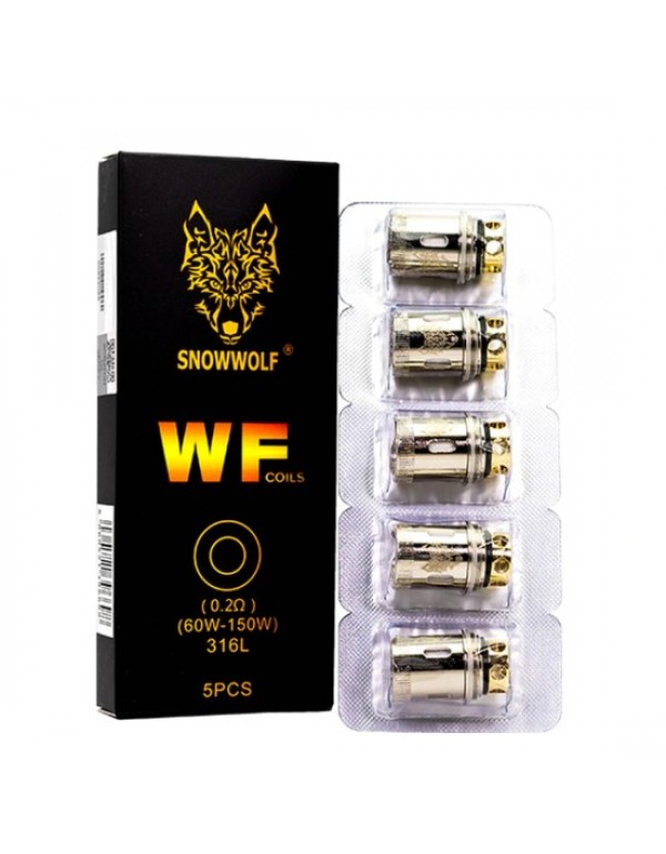 SNOWWOLF WF VAPE COILS 5PCS